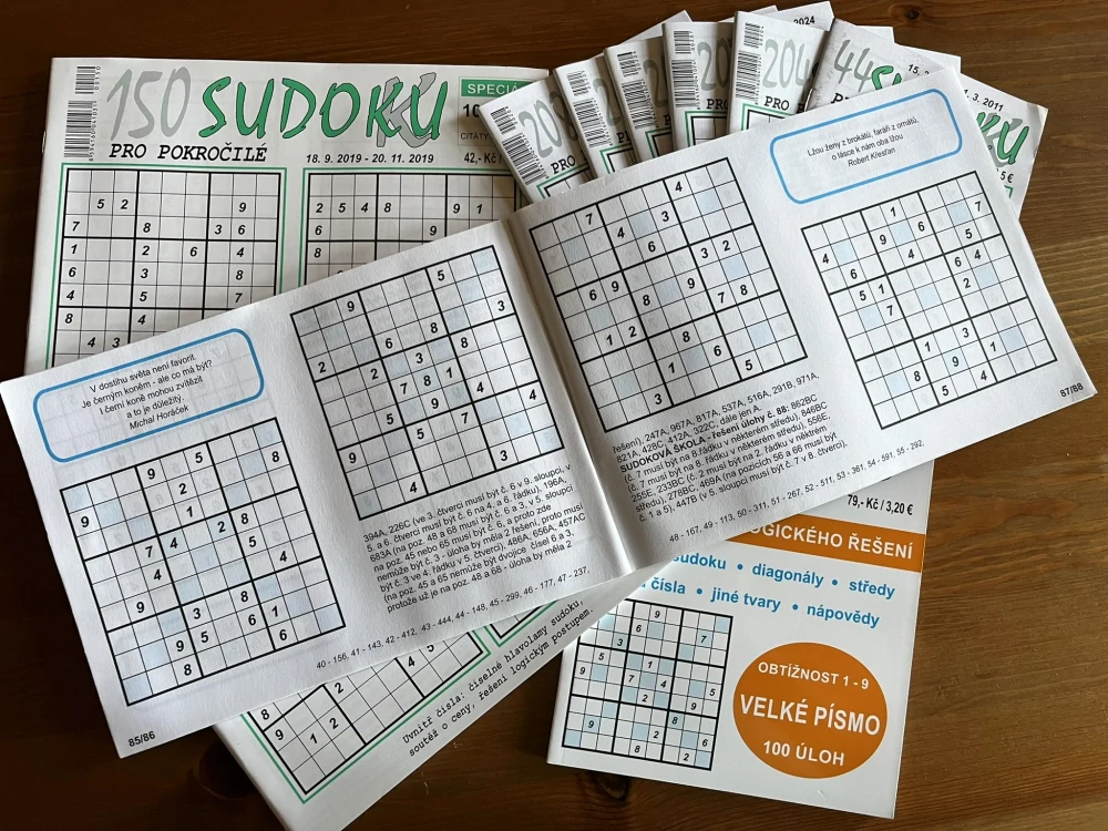 Sudoku-k pro pokročilé - starší vydání