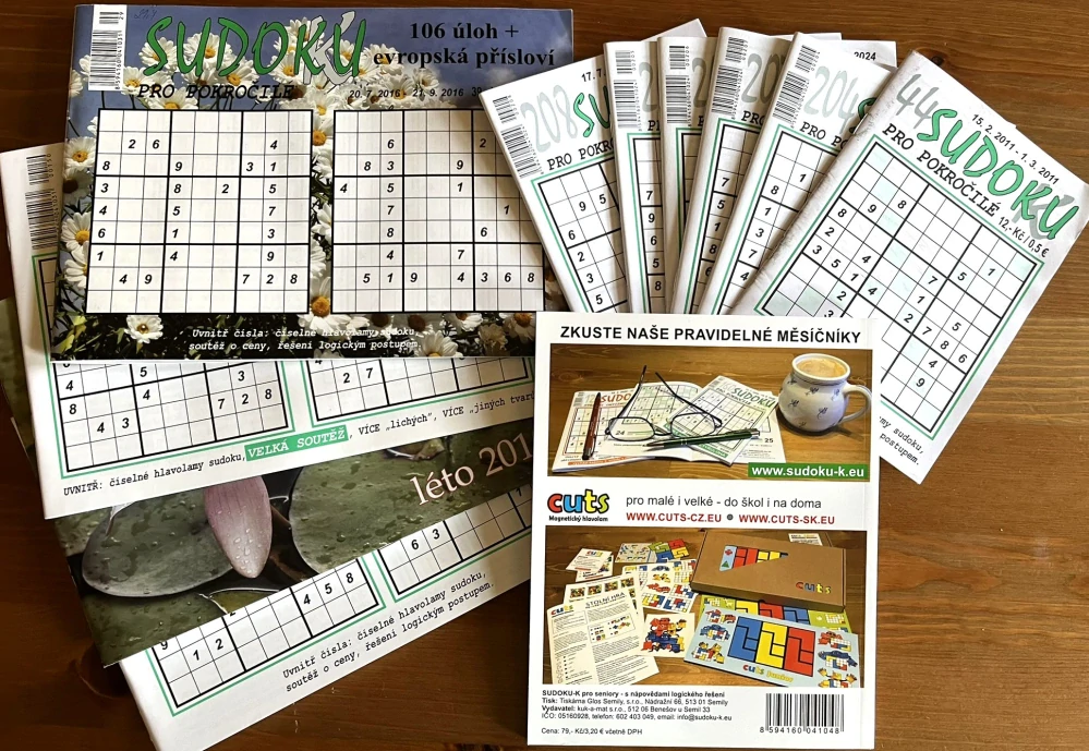 Sudoku-k pro pokročilé - starší vydání
